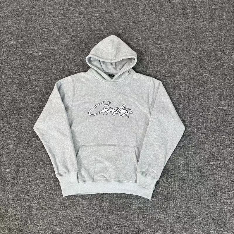 sweat à capuche gris clair