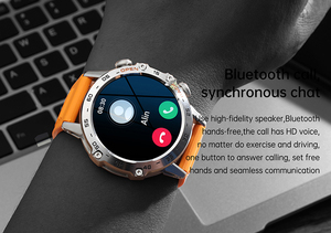 2023 lasting K52 BT Call Outdoor Sport Style Smartwatch per uomo 1.39 pollici schermo rotondo impermeabile Fitness Tracker Smartwatch - Product Image 2