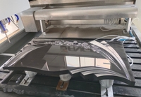 Machine professionnelle GANGER pour la fabrication de comptoirs en pierre |   Centre d'usinage CNC avec broche de 7,5 kW |   Perforation automatique, profilage de la pointe de coupe