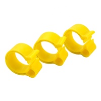 Passif UHF personnalisé TPU plastique RFID animaux bétail poulet/pigeon pied RFID anneaux pour la gestion du suivi