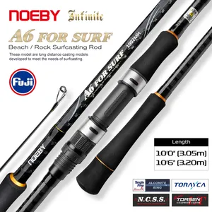 NOEBY <span class=keywords><strong>Canne</strong></span> à pêche côtière Graphite IM8 Carbon Surf Spinning Rod - Product Image 2