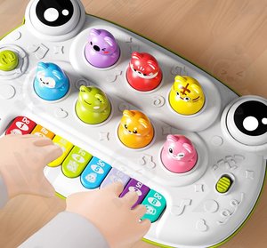 Vente en gros : Instrument de musique Orff, Clavier électronique, Jouet Whack-a-Mole, Piano de dessin animé ludique, Jeu Whack-a-Mole - Product Image 5