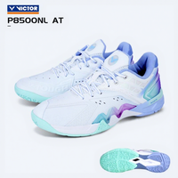 Chaussures de badminton unisexes Victor P8500NL avec semelle extérieure en caoutchouc et doublure en coton