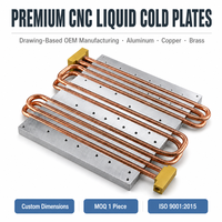 Plaque de refroidissement liquide personnalisée en aluminium pour serveur IA, GPU, CPU et électronique de puissance