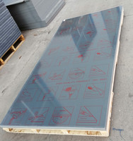 Feuille de plastique PVC recyclé ou vierge, épaisseur 1-60 mm, taille 1220x2440 mm, marque JTC, pour matériaux de construction