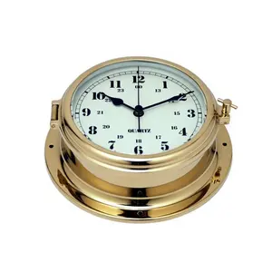 Relógio náutico de 12 horas, relógio digital marinho de quartzo com cronômetro marinho