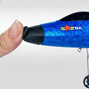 เครื่องบินโฟม RC สำหรับเด็กเครื่องบินของเล่นใช้มือขว้างเครื่องร่อนขนาด2.4กรัมช่อง2.5บินได้ควบคุมระยะไกล - Product Image 3