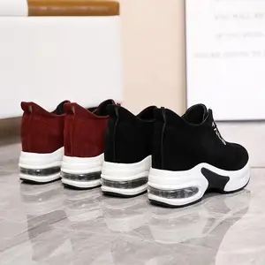 Women's Sneakers With Platform Shoes Casual Woman Wedge Basket shoes Tennis Female Thick Woman's autumn Trainers