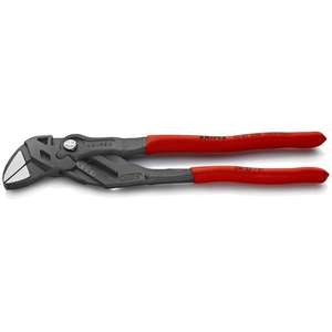 Knipex-86 01 250คีมและประแจในเครื่องมือเดียวสีเทาอะทราเมนท์หัวขัดด้วยด้ามจับเคลือบพลาสติกกันลื่น - Product Image 1