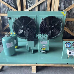 मोटर और r404a रेफ्रिजरेटर के साथ कोल्ड स्टोरेज के लिए 5hp एयर कूल्ड condenser प्रशीतन इकाई - Product Image 1