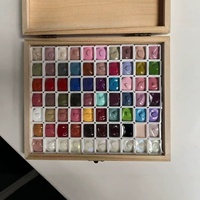 Palette de gel de peinture crème solide 70 couleurs, gel UV LED à haute pigmentation, longue tenue, pour salon et manucure DIY