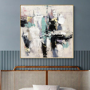 Pinturas al Óleo Abstractas Originales Pintadas a Mano sobre Lienzo para Decoración de Paredes, Venta al Por Mayor a Precios Económicos - Product Image 1