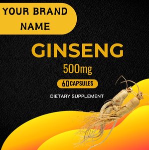 Label pribadi kapsul <span class=keywords><strong>Ginseng</strong></span> suplemen diet dari produsen <span class=keywords><strong>India</strong></span>