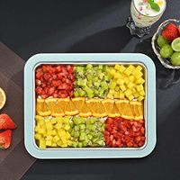 Plaque à glace portable de qualité alimentaire, non électrique, mignonne, en acier inoxydable 304, pour enfants