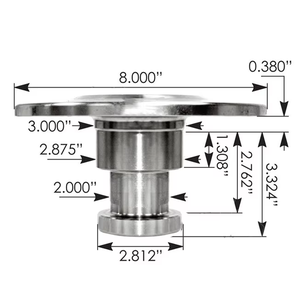 Pièces de rechange pour suspension de remorque robuste, axe central de 2 pouces en matériau de qualité supérieure, provenant d'Inde, fourniture en gros par le fabricant - Product Image 1