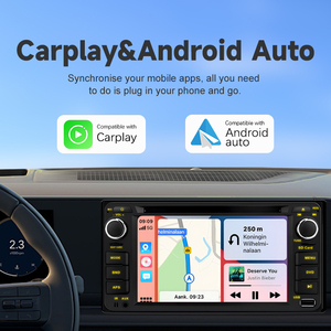 Semaitu 6.2-inch 2 din Carplay đài phát thanh USB Bảng điều khiển xe cho DVD Player cho <span class=keywords><strong>Toyota</strong></span> <span class=keywords><strong>Corolla</strong></span> E120 BYD F3 Apple Carplay <span class=keywords><strong>Android</strong></span> tự động - Product Image 3