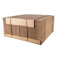Boîtes de poubelle octogonale laminées au mur de 5 pièces grand emballage de produits lourds expédiés en vrac Gaylord literie verres en carton ondulé