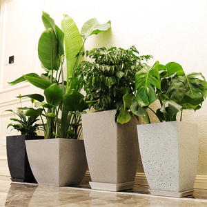 Ronda al por mayor jardín decoración del hogar planta alta macetas de flores <span class=keywords><strong>maceta</strong></span> de jardín <span class=keywords><strong>maceta</strong></span> de interior macetas de plástico - Product Image 2
