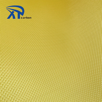 Tissu en fibre de para-aramide ignifuge Kevlar uni 3000D 400g Tissu en aramide anti-perforation pour gilet Tissus en aramide