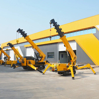 Grue araignée diesel 3T fiable à faible consommation – Nouvelle machine de pointe