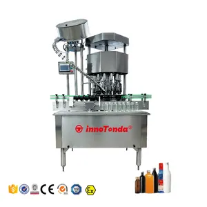 Capper Glass Bottle Capper Automatic Screw Aluminum Cap Ropp Screw Capping Machine