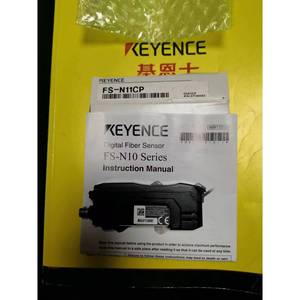 Keyence ชุด Fs-N10เซ็นเซอร์ไฟเบอร์ดิจิตอล Fs-N11Cp 24V แรงดันไฟฟ้าในการทำงาน50Hz ความถี่เอาต์พุต - Product Image 1