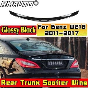 สำหรับ Mercedes Benz CLS Class W218 C218 CLS260 CLS300 CLS350 2011-2017 ชุดแต่งปีกหลัง สปอยเลอร์หลังรถยนต์ อุปกรณ์ตกแต่งรถยนต์ - Product Image 1