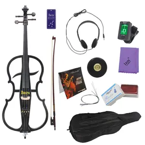 Hoge Kwaliteit Beginner Elektrische Cello Professionele Massief Hout Prijs Cello 4/4 Muziekinstrument