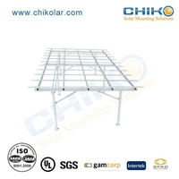Support de panneau solaire en alliage d'aluminium, carport, supports de montage pour le toit ou le sol