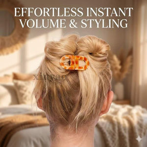 Pinzas de Pelo Magnéticas Pequeñas con Logotipo Personalizado, Fuerte Sujeción, 2 en 1, Multiusos, para Mujeres y Niñas, Antideslizantes - Product Image 4