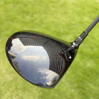 Driver de golf en titane 460cc, face en titane bêta premium, club de golf à lancement élevé, logo de marque personnalisé, directement de l'usine