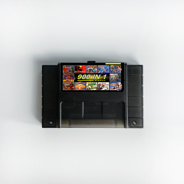 Wholesalers Retro 120 in 1 USA System Super SNES Games Shell Case with English Support