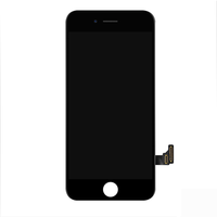 Affichage d'écran de téléphone portable noir pour IPhone 8 LCD protecteur remplacement en vrac verre trempé cadre de panneau d'écran tactile complet