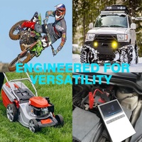 Jump Starter Air Pump 150PSI Portable Wireless Car Tire Inflator Rechargeable Battery ABS Digital Pressure Gauge 2000A Start