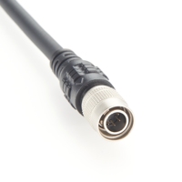 Câble d'alimentation et de signal GPIO pour caméra industrielle, connecteur Hirose HR10A-7P-6P Push-pull
