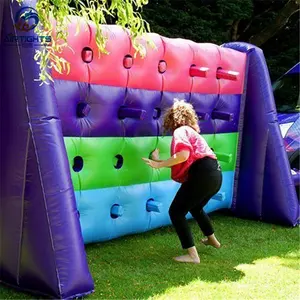 Trade Assurance Outdoor Game Durable Inflatable Whack A Wall for Hire Company
