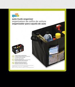 Organizador plegable para maletero de coche de fábrica BSCI, el paquete incluye cepillo para billeteras, almohadilla antideslizante y almacenamiento plegable. - Product Image 3
