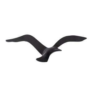 Décoration murale en métal de haute qualité en forme de mouette, décoration côtière durable, décoration artistique en métal en forme d'oiseau pour salon - Product Image 1