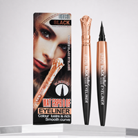 Eyeliner Liquide Noir Imperméable à Pointe Fine et Courbe Lisse – Vente en Gros, Fourniture en Vrac, Maquillage Professionnel pour les Yeux, Stylo Eyeliner