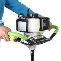Machine de forage au sol de qualité industrielle 44-5 52CC en acier inoxydable avec moteur 4 temps pour la plantation d'arbres et la pêche sur glace