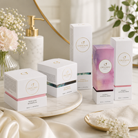 Boîte rigide de luxe à insert rigide, impression personnalisée, emballage de parfum pour homme et femme, coffret cadeau pour flacon de parfum