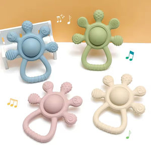 Jouets <span class=keywords><strong>de</strong></span> <span class=keywords><strong>dentition</strong></span> pour bébé, anneaux <span class=keywords><strong>de</strong></span> <span class=keywords><strong>dentition</strong></span> en silicone sans BPA, jouet sensoriel à mâcher, <span class=keywords><strong>anneau</strong></span> <span class=keywords><strong>de</strong></span> <span class=keywords><strong>dentition</strong></span> sûr pour bébés, jouets éducatifs pour nourrissons, hochet pour bébé - Product Image 2