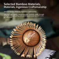 Fouet à Matcha Traditionnel Personnalisé 100% Bambou, 80/100/120 Dents, Chasen Japonais pour Thé Vert Matcha, Cadeau Idéal pour les Amateurs de Poudre de Thé Vert