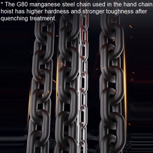 Pa lăng xích Trung Quốc sản xuất 1t 2t 3t 5t <span class=keywords><strong>10t</strong></span>, hiệu suất cơ học cao, giới hạn tải trọng - Product Image 6