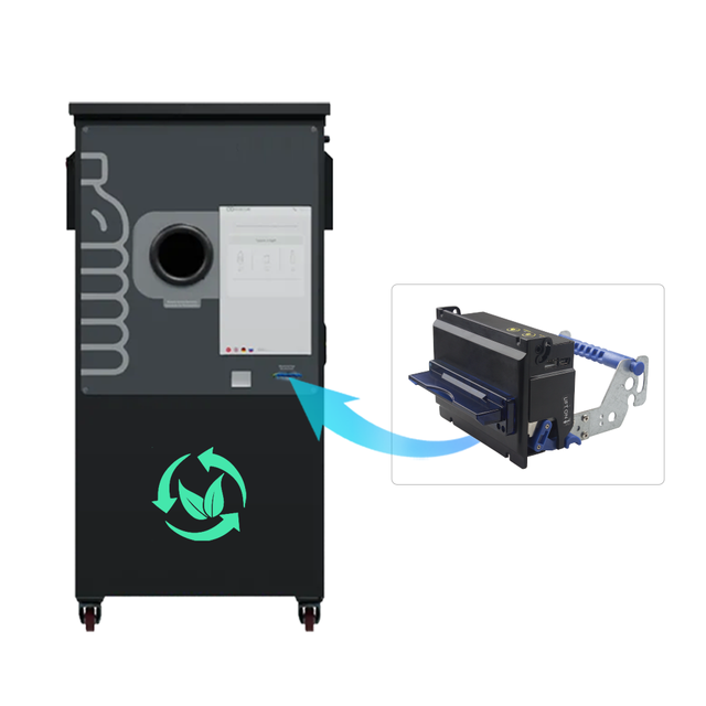 Cashino KP-347 80mm Embedded Direct Thermal RS232 USB Thermal Kiosk ATM Receipt Printer for Ordering Machine