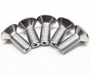 Vis à tête fraisée plate en acier inoxydable M4 M5 M6 M8 M10 hexagonales à douille Allen boulons creux - Product Image 5