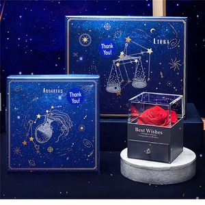 Hybsk Cảm ơn bạn! Màu Xanh Stickers 1.5 "Vòng tự dính nhãn 500 Tổng số mỗi cuộn - Product Image 4