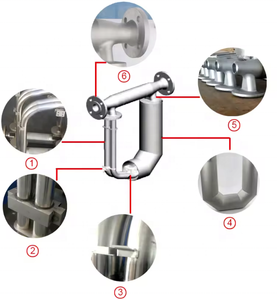 304 điện tử thép không gỉ RS485 nhiên liệu lỏng bẩn kỹ thuật số coriolis 3 ~ 250 mét dầu khí khối lượng điện tử nước lưu lượng kế - Product Image 2