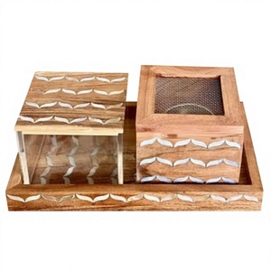 Brûleur d'encens arabe de luxe fait main avec incrustation de nacre, support d'encens étoile anis, écologique, religieux - Product Image 1