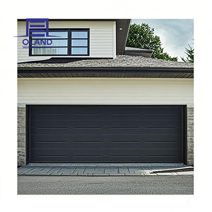 Puertas de Garaje Seccionales Automáticas Modernas al por Mayor, Superficie Acabada, Puertas de Garaje Seccionales Superiores para Viviendas y Villas - Product Image 2